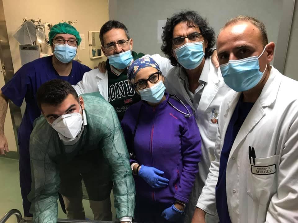 Training dispositivi Pentax broncoscopio e fibroscopio portatile per il reparto di cardio - anestesia del Vito Fazzi